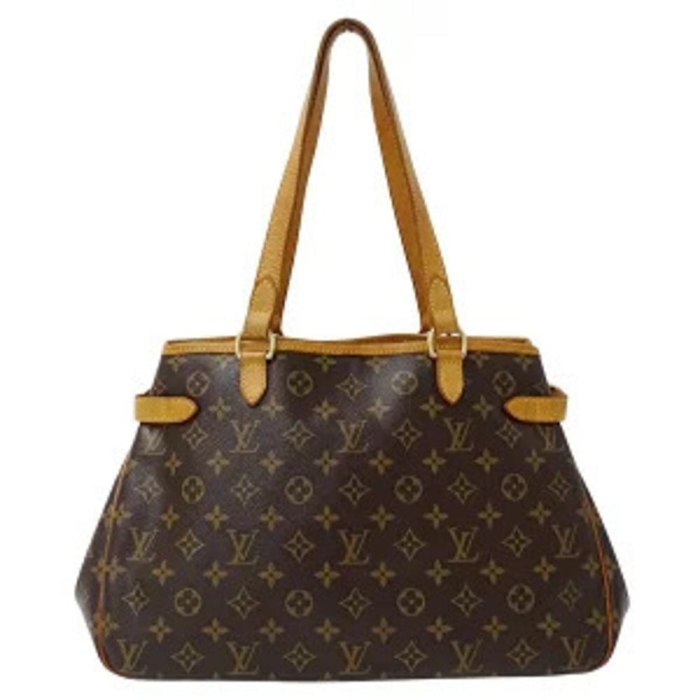 Louis Vuitton Brown Horizontal Batignolles Monogram Bag Tote Shoulder